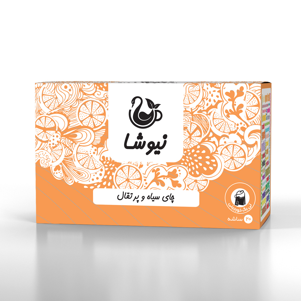 چای سیاه و پرتقال