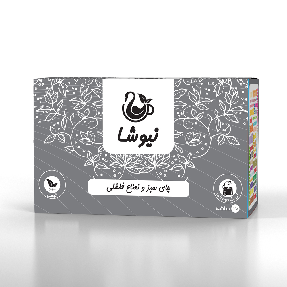 چای سبز و نعناع فلفلی