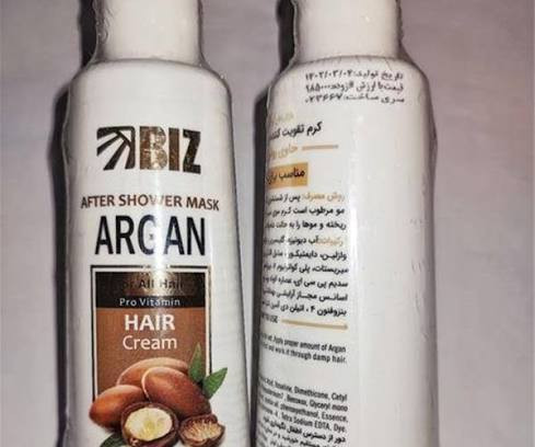 کرم تقویت کننده مو حاوی روغن آرگان