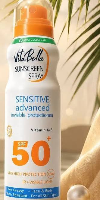 اسپری ضد آفتاب SPF ۵۰ ویتابلا