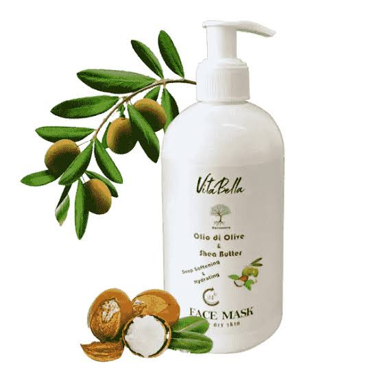 ماسک صورت روغن زیتون و شی باتر ۳۰۰ میل